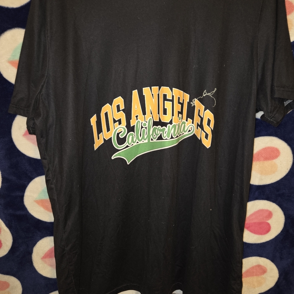 Black Los Angeles Graphic Tee